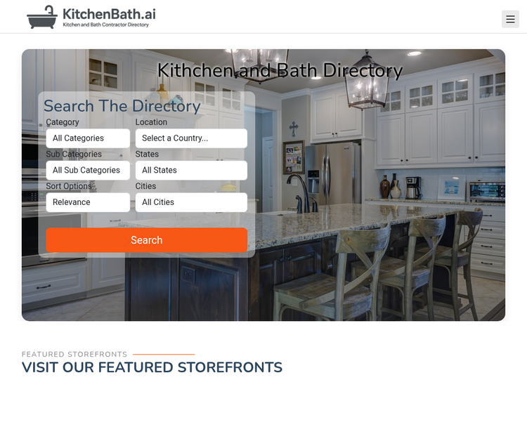 AI‑Powered Kitchen & Bath Design Platform